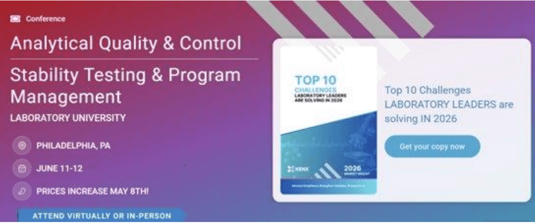Analytical Quality & Control — Laboratory University
