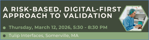 ISPE Boston — Risk-Based Validation Panel